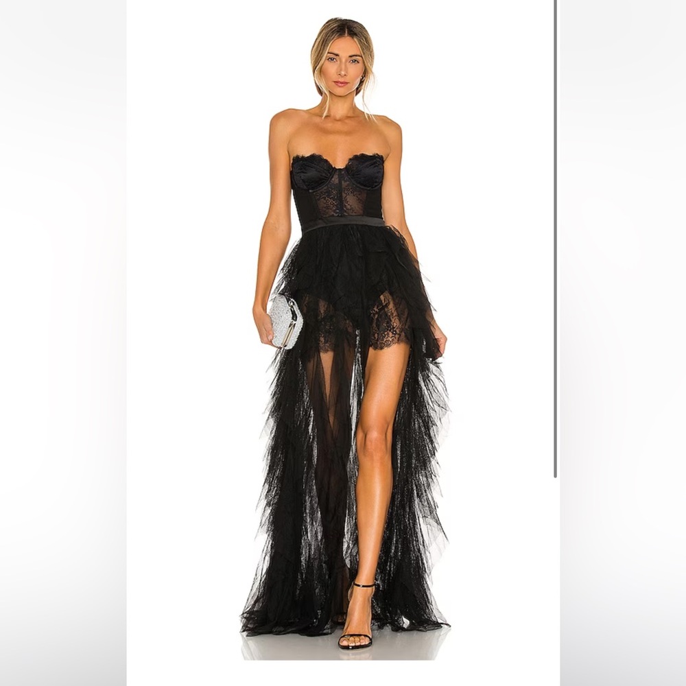 For Love & Lemons X REVOLVE Bustier Gown Size S